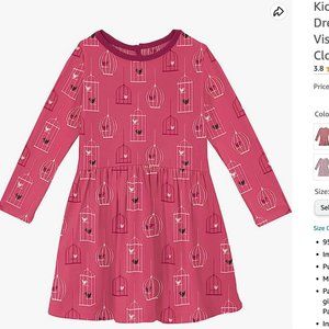 KICKEE PANTS BIRD CAGE DRESS (7/8)